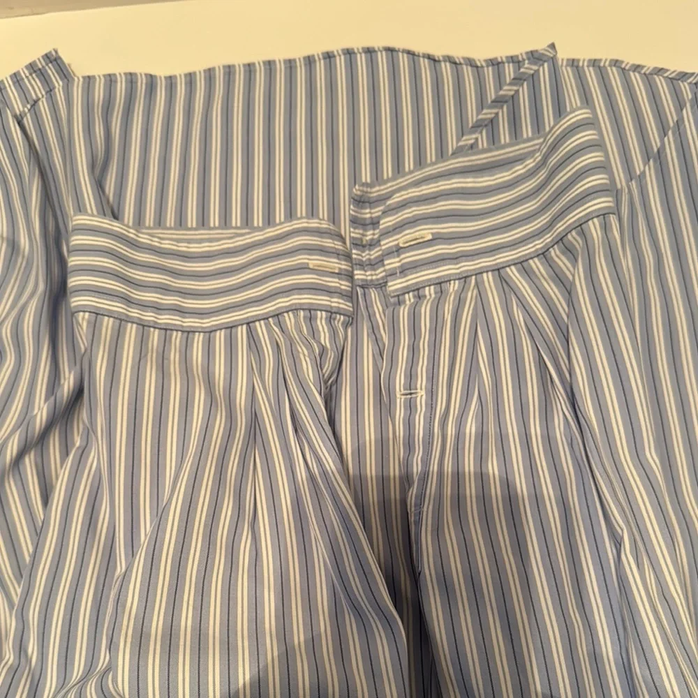 Polo by Ralph Lauren Men's Blue Striped Shirt